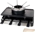 Produktbild: Emerio Raclettegrill,8 Pfannen,Grillplatte antihaft (RG-124930)