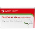 Produktbild: Ginkgo AL 120 mg Filmtabletten 60 St
