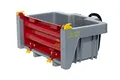 Produktbild: RollyToys rollyBox Traktoranhänger (Kippfunktion, Farbe grau/rot, für Kinder von 3-10 Jahre, für Kindertraktoren) 408948