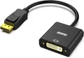 Produktbild: Benfei DisplayPort zu DVI Adapter | DP (Stecker) auf DVI-D (Buchse) | Full HD 10