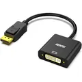 Produktbild: DisplayPort auf DVI Adapter vergoldet Hochauflösend HDTV Monitor Projektor Kabel