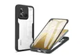 Produktbild: betterfon Handyhülle für Xiaomi Redmi 12C 2-teiliges 360° TPU Schutzcase, Rundumschutz mit integrierter Displayabdeckung und klarer Sicht