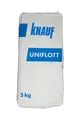 Produktbild: Knauf Uniflott 5 kg Spachtelmasse Gipsspachtelmasse Fugenfüller Fugen-Spachtel
