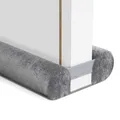 Produktbild: BKSAI Zugluftstopper für Türen Rückstandlos Türdichtung Haustür 60-110CM Windstopper Kälteschutz Schallschutz Unten Türbodendichtung Luftzugstopper gegen Zugluft, Schall & Insekten Waschbar