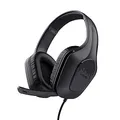 Produktbild: Trust Gaming GXT 418 Rayne Leichtes Gaming Headset für PC Xbox PS4 PS5 Switch Mobile, 50-mm-Treiber, 2-m-Kabel, 3,5-mm-Audioanschluss, Over-Ear Kopfhörer mit Kabel, Schwarz