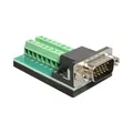 Produktbild: Delock 65424 VGA Adapter [1x VGA-Stecker - 1x Schraubklemmen] Schwarz 0.00m