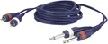 Produktbild: DAP FL23 - 2 RCA Male L/R > 2 mono Klinke L/R 1,5 m