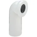 Produktbild: WC-Anschlussbogen 3811 100551 90 Grad, dn 100, weiss - Viega