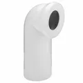 Produktbild: Viega WC-Anschlussbogen 90° Weiß DN100 Stand-WC , WC, Abfluß-Rohr, Toilette