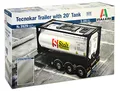Produktbild: ITALERI 3929S - 1:24 Tecnokar Trailer w/ 20ft Tank , Modellbau, Bausatz, Standmodellbau, Basteln, Hobby, Kleben, Plastikbausatz, detailgetreu, Unlackiert