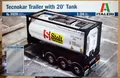 Produktbild: Italeri 3929 Tecnokar Trailer w. 20` Tank 1:24 Bausatz
