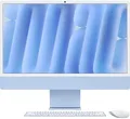 Produktbild: Apple iMac 2024 24.0 Standardglas M4 10-Core CPU 10-Core GPU 16GB RAM 256GB SSD Magic Keyboard mit TouchID - MWV13D/A blau