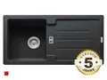 Produktbild: Franke Strata STG 614 Onyx Granitspüle Küchenspüle Schwarz Einbauspüle Spültisch