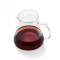 Produktbild: Tchibo Glaskaraffe, Borosilikatglas, Deckel, hitzebeständig, 600ml