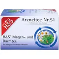Produktbild: H&S Arzneitee Nr. 51 Magen- und Darmtee bei Magen-Darmbeschwerden, 20 St. Beutel
