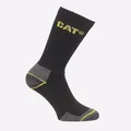 Produktbild: Caterpillar Crew Arbeit 3 Paar Packung Komfort Einheitsgröße Socken Schwarz