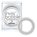 Produktbild: invisibobble Slim Haargummis Chrome Sweet Chrome I 3x Dünne Haargummis chrome für Mädchen und Damen I eleganter Look & starker Halt I das Original, designed im Herzen Münchens