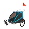 Produktbild: Thule Coaster XT Fahrradanhänger für 2 Kinder Blau