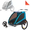Produktbild: Thule Coaster XT Fahrradanhänger Anhänger Blau inkl. Fahrrad +Buggy-Set +Rege...