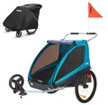 Produktbild: Thule Coaster XT Fahrradanhänger Anhänger Blau inkl. Fahrrad +Buggy-Set +Haube