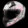 Produktbild: Helm LS2 FF811 Vector II Darflo white pink Gr. XS Motorradhelm Integralhelm
