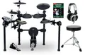 Produktbild: XDrum E-Drum DD-520 E-Drum Kit mit Dualzonen-Pads inkl. Hocker Set, 13-St., USB, MIDI In/Out, 458 Sounds und 41 Drumkits
