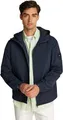 Produktbild: Tommy Hilfiger Herren Windbreaker Jacke Branded Hooded Sportlich, Blau (Desert Sky), XXL