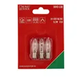Produktbild: Konstsmide 5042-130 LED Ersatz Birne Lämpchen Universal 3er Set E10 0,3W 14-55V