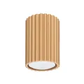 Produktbild: SOLLUX lighting Deckenlampe Deckenleuchte Deckenstrahler Lampe Decke Aluminium 1 Flammig 6,5 x 6,5 x 10 cm Karbon Gold