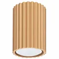 Produktbild: Downlight Deckenlampe Gold Riffel Rohr Elegant Wohnzimmer