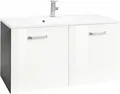 Produktbild: welltime Waschbeckenunterschrank Ravenna Badmöbel, Waschtisch inkl. Waschbecken, Breite 80 cm