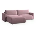 Produktbild: Masseno Ecksofa, Lila, Holz, 3-Sitzer, L-Form,L-Form, 265x183 cm, Wohnzimmer, Sofas & Couches, Wohnlandschaften, Ecksofas