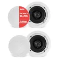Produktbild: Pyle 150W Deckenlautsprecher, Einbaulautsprecher, 2 Wege Lautsprecher, Deckenlautsprecher Bluetooth, Wand Lautsprecher, Flache Lausprecher, 13.3cm, Ceiling Speaker, federbelastete Schnellverbindungen