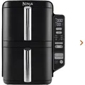 Produktbild: Ninja Double Stack SL300EU Heißluftfritteuse mit 2 Schubladen & 6 Kochmodi - Schwarz