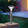 Produktbild: Esotec - Solar Pir-standleuchte Tini 45 Edelstahl-gehäuse Li-ion Akku 102596