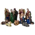 Produktbild: Koopman Krippenfigur 11-teiliges Krippenfiguren Set Krippe Figuren für Weihnachtskrippe