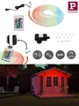 Produktbild: Paulmann SimpLED LED Strip Outdoor Set RGB 5m IP44 Weiß 30W inkl.Fernbedienung
