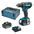 Produktbild: Makita Akku-Bohrschrauber DDF482RFJ 18V Akkuschrauber 2x3,0 Ah Akkus im Makpac