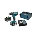 Produktbild: Makita DDF485RFJ 18 V Akku-Bohrschrauber 2 x 3,0 Ah + MAKPAC