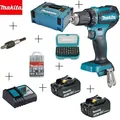 Produktbild: MAKITA Akku Bohrschrauber DDF482RFJ 2x 3 Ah Akku + Makpac 2 + Bitset + Bohrerset