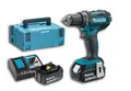 Produktbild: MAKITA Akku-Bohrschrauber 18 V / 3,0 Ah DDF482RFJ, 2 Akkus  Ladegerät im MAKPAC