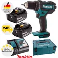 Produktbild: Makita DDF482RFJ Akku-Bohrschrauber 18 V Akkuschrauber inkl. 2x Akku Ladegerät