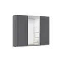 Produktbild: Rauch Möbel KULMBACH, Schwebetürenschrank, Grau metallic, Breite 271 cm