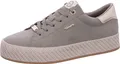 Produktbild: Tamaris Damen Sneaker Lowcut vegan mit Plateausohle in Bast Optik 1-23713-42, Größe:40 EU, Farbe:Grün