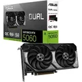 Produktbild: ASUS DUAL GeForce RTX 5060 OC Grafikkarte - 8GB GDDR7, HDMI, 3x DP
