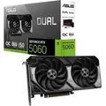 Produktbild: ASUS Dual GeForce RTX 5060 8GB GDDR7 OC Edition (PCIe 5.0, 8GB GDDR7, DLSS 4, HDMI 2.1b, DisplayPort 2.1b, 2,5-Slot-Design, Axial-Tech-Lüfterdesign, 0dB-Technologie)