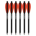 Produktbild: X-Bow FMA Bolzen - 6,5 Zoll - Carbon - 6er Pack; für unterschiedliche Ansprüche und Einsatzzwecke konzipiert, ideal geeignet für alle Pistolenarmbrüste ohne Leerschusssicherung; Deep Penetration
