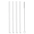 Produktbild: Metaltex Trinkhalme aus Glas, 4-teilig 253185000 , 1 Set, gerade