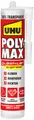Produktbild: UHU Montagekleber POLYMAX EXPRESS glasklar 300 g Kartusche