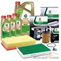 Produktbild: CASTROL FILTERS INSPEKTIONSPAKET FÜR VW MULTIVAN TRANSPORTER T5 BUS 1.9 2.5 TDI